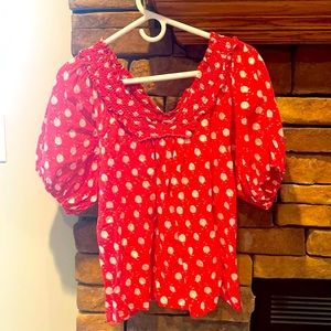 Francescas’s Peasant Style Top